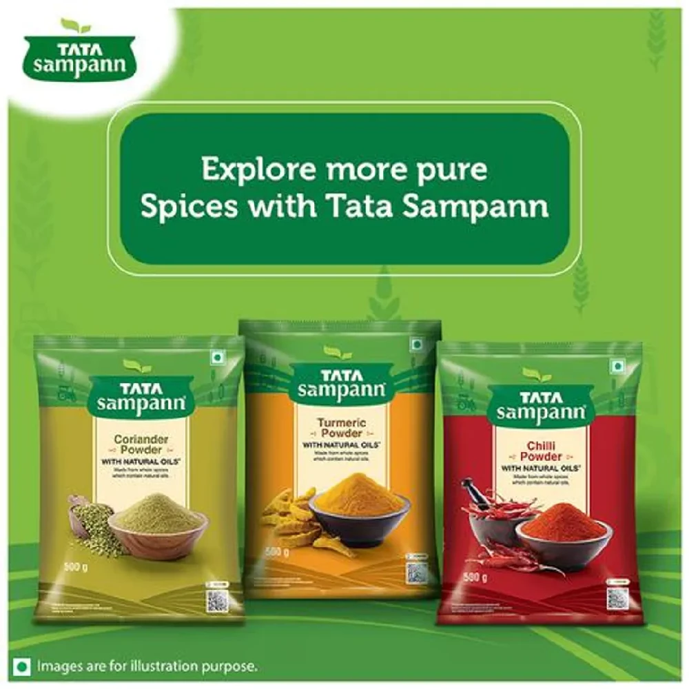 Tata Sampann Coriander Powder With Natural Oils - Enhances Flavour, 500 g-9.webp